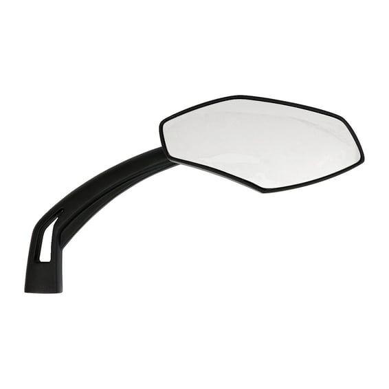 Luca mirror set, 10mm. Black, blue tinted glass
