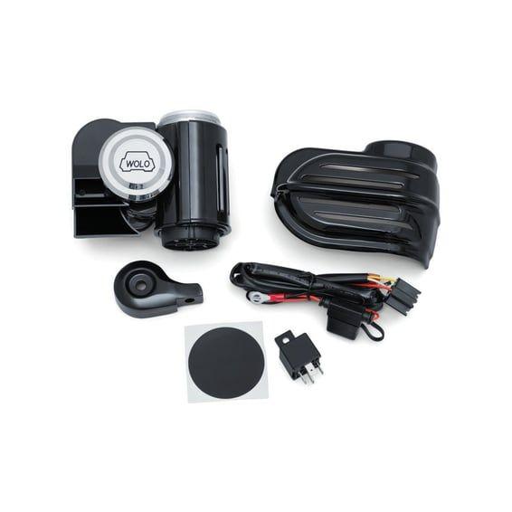 Deluxe bad boy air horn kit. Gloss black