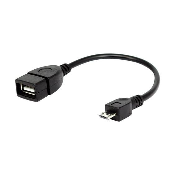 Micro USB to female USB adapter connector