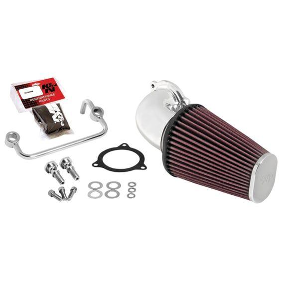AirCharger performance air cleaner kit. Polished