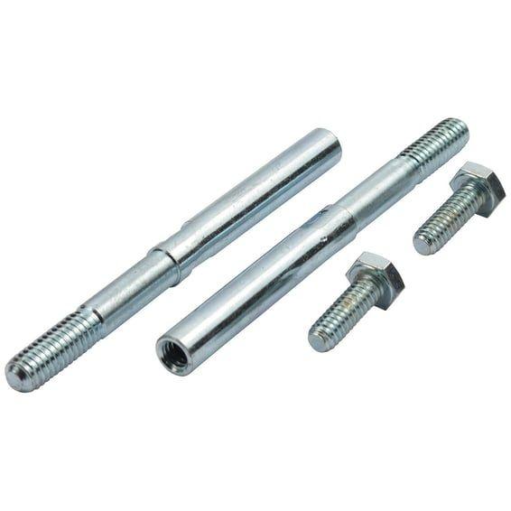 Turn signal stud kit. Chrome