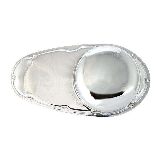 Outer primary cover. Chrome