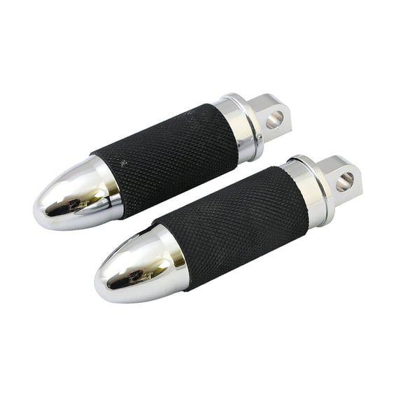 Bullet foot peg set. Chrome