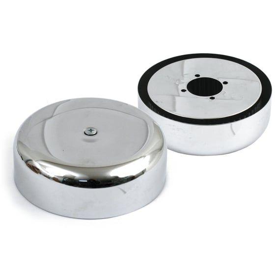 air cleaner assembly. Chrome. Linkert