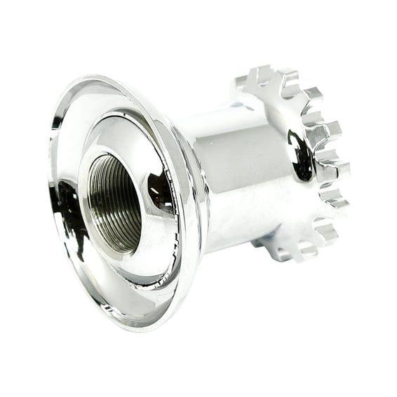 Stem crown nut, Springer forks. Chrome