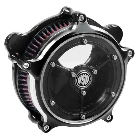 RSD, 'Clarity' air cleaner kit. Black CC