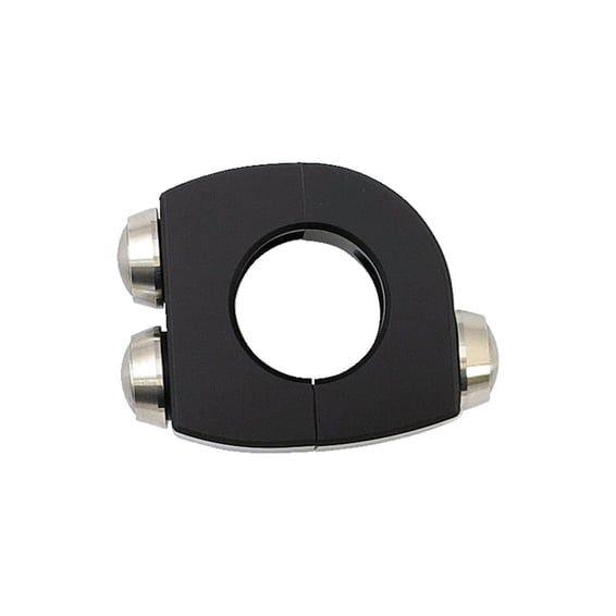 mo.switch 3 push button housing 1" h/b, black