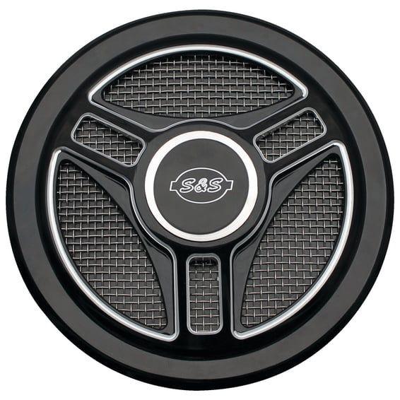stealth aircleaner cover, tri-spoke