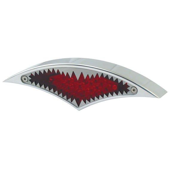 Big Mouth LED taillight. Chrome
