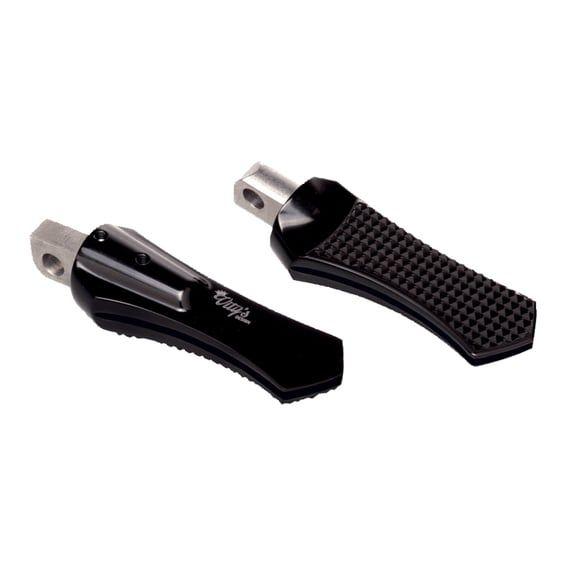 Diamond rider foot pegs, black