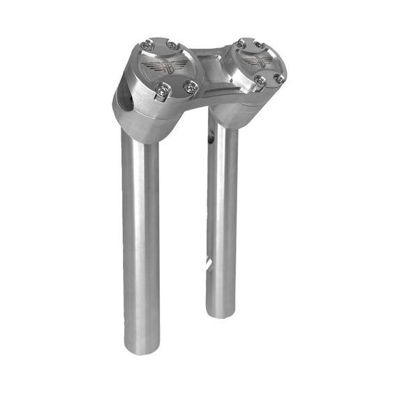 Clubstyle pullback risers 6". Silver/Silver