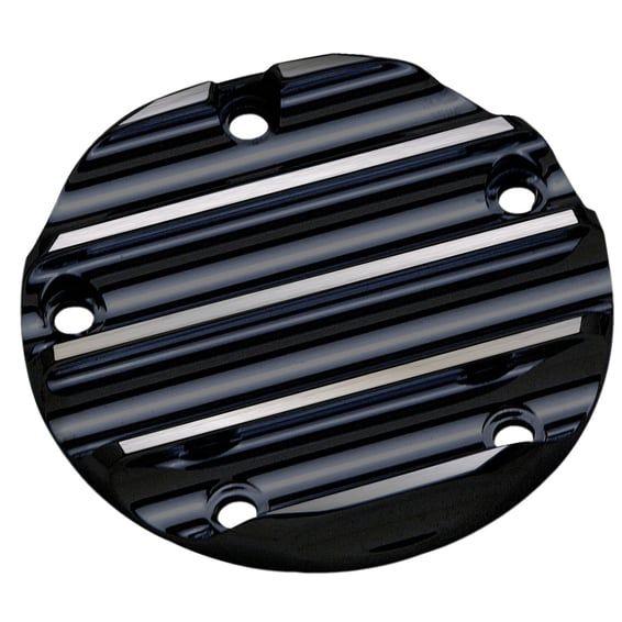 point cover. Finned, black CC