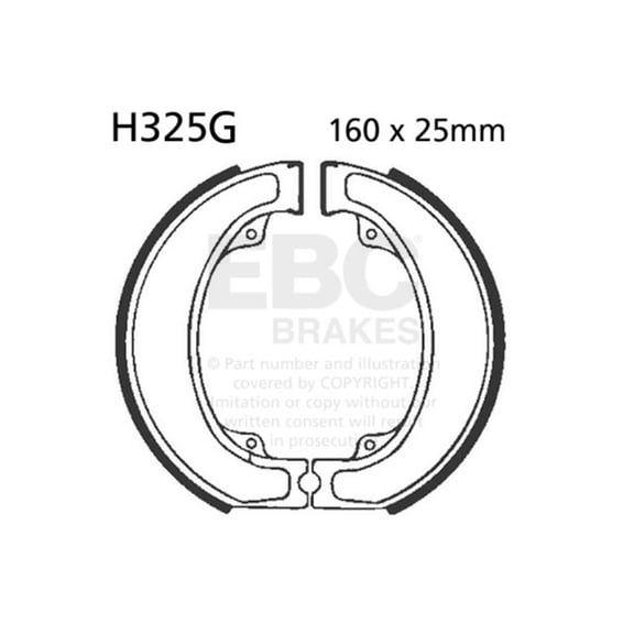 grooved brake shoes