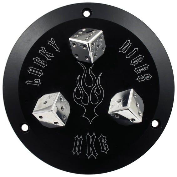 derby cover Lucky Dice. Black