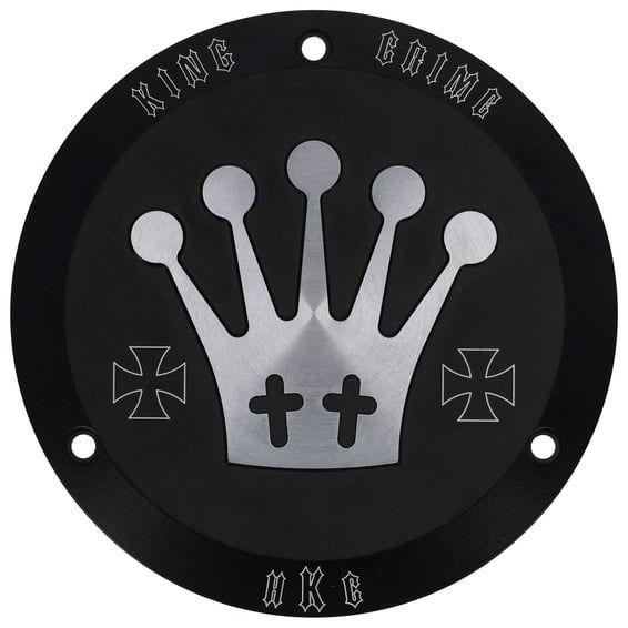 derby cover King Crime. Black