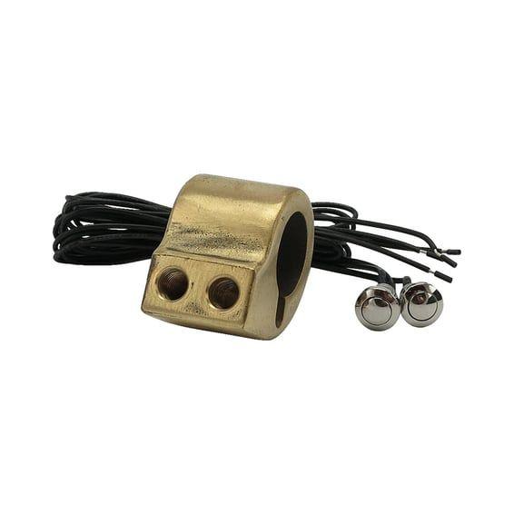 Wannabe Choppers, WannaButton 22mm. Brass