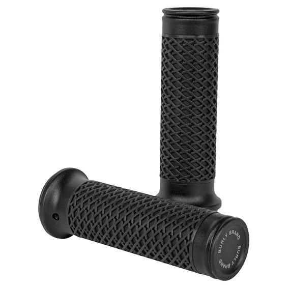 Slash cut grip set. Black