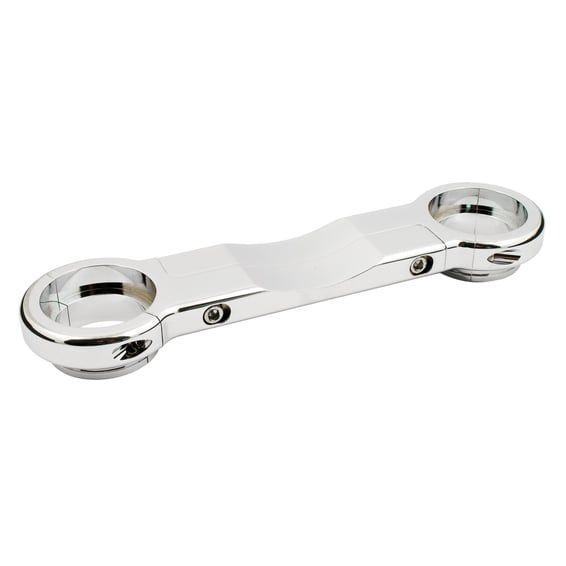 Fork brace, 41mm, solid. Chrome