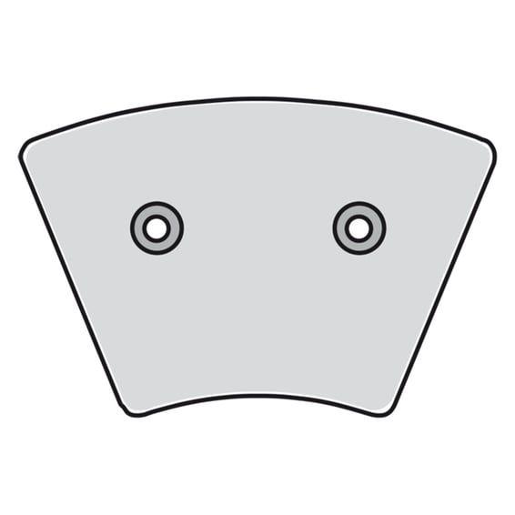 brake pads. Street Carbon Tech (organic)