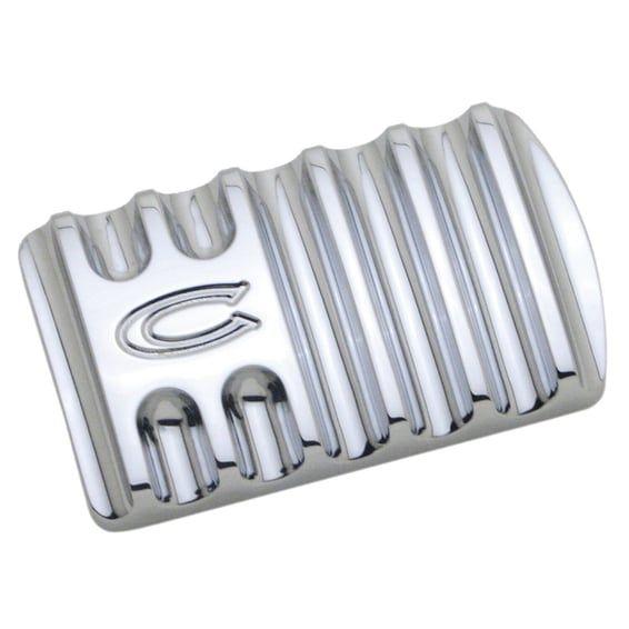 aluminum brake pedal. Chrome
