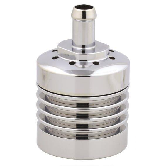 Golan transmission breather/oil collector, chrome