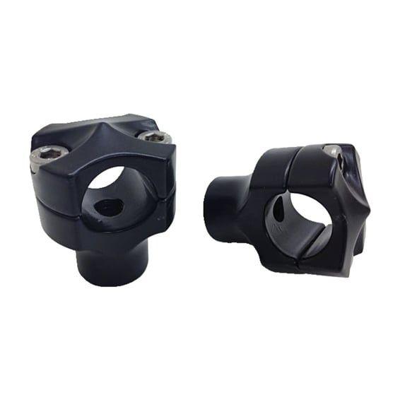 Spock risers. 32mm diameter. Black