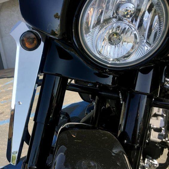 wind deflectors. Chrome