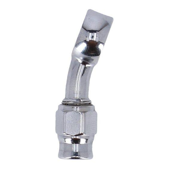 7/16" (11mm) banjo fitting 20 degree bend. Chrome