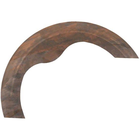Half-Moon front fender. 150mm wide. 19"-21"