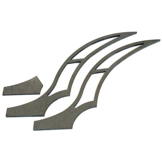 Stiletto, fender strut set. Long. 280-300mm