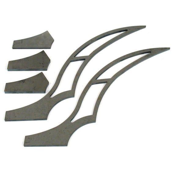 Stiletto, fender strut set. Long. 320mm