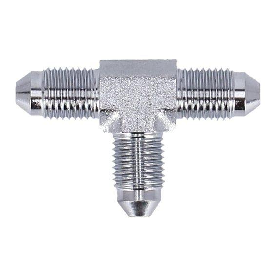 male t-fitting, chrome