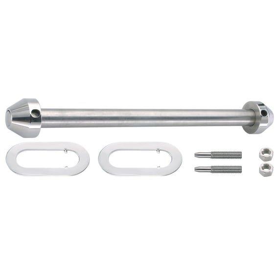 stainless wheel axle kit. 25.6cm