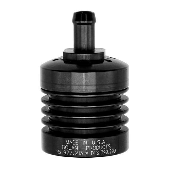Golan transmission breather/oil collector, black