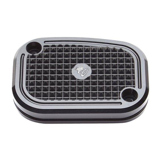 Diamond handlebar master cylinder cover. Blck