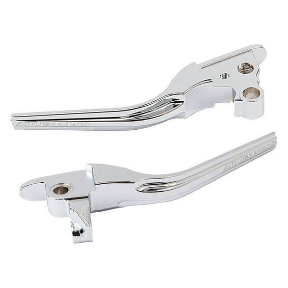 forged billet handlebar lever set. Chrome