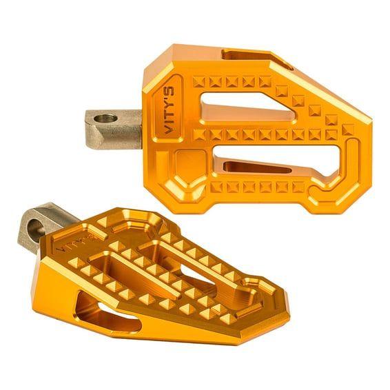 BMX passenger foot pegs. Gold