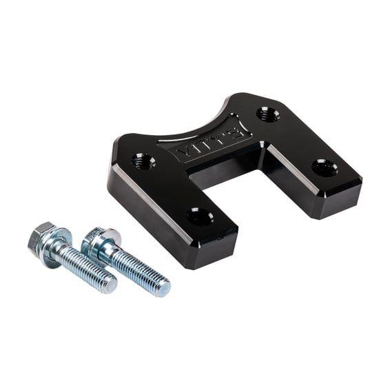 pullback bracket for riser. Black