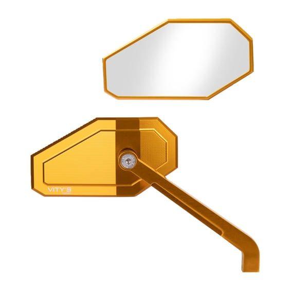 'Massive' Mirror. Left. Gold