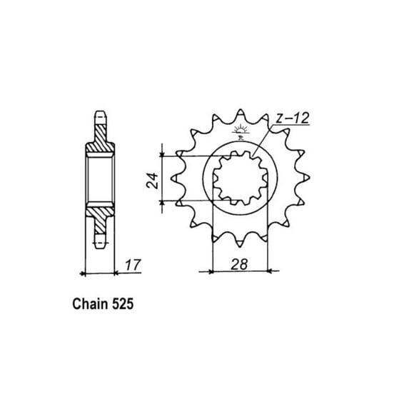 JT Front Sprocket 1371.15