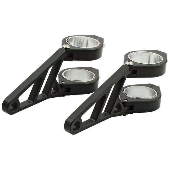 Fingers, adj. headlamp bracket assembly 50/52/54mm. Black