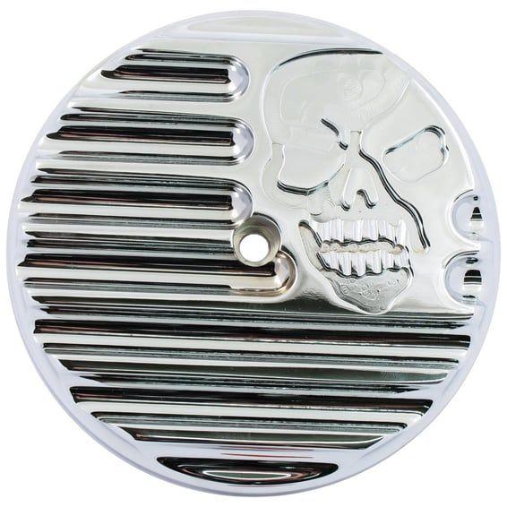 finned air cleaner cover insert. Skull