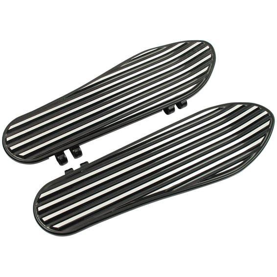 adjustable finned floorboards. Black CC