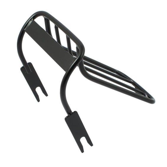 Luggage rack, for bobbed rear fender. Black