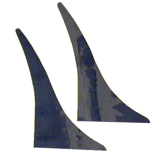 Stiletto side struts, short (pair)