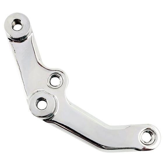 PM, Vintage caliper bracket, 11.5" front left. Chrome