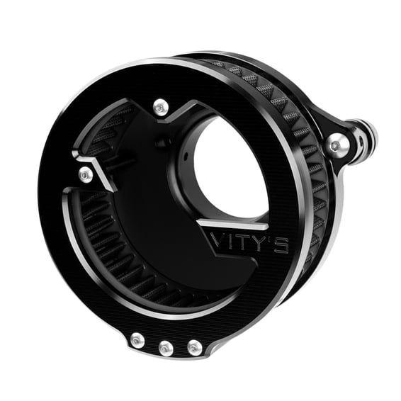 'Massive Air' cleaner assembly. Black