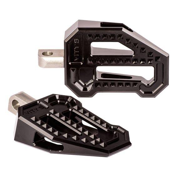 BMX rider foot pegs. Black