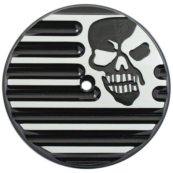finned air cleaner cover insert. Skull
