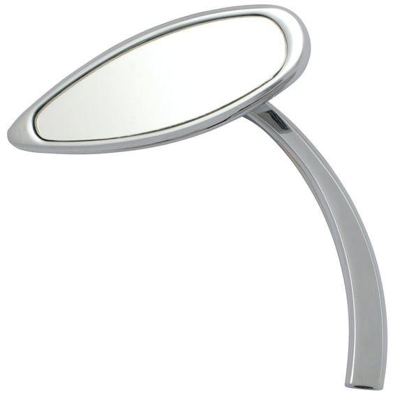 Eye shaped mirror, plain
